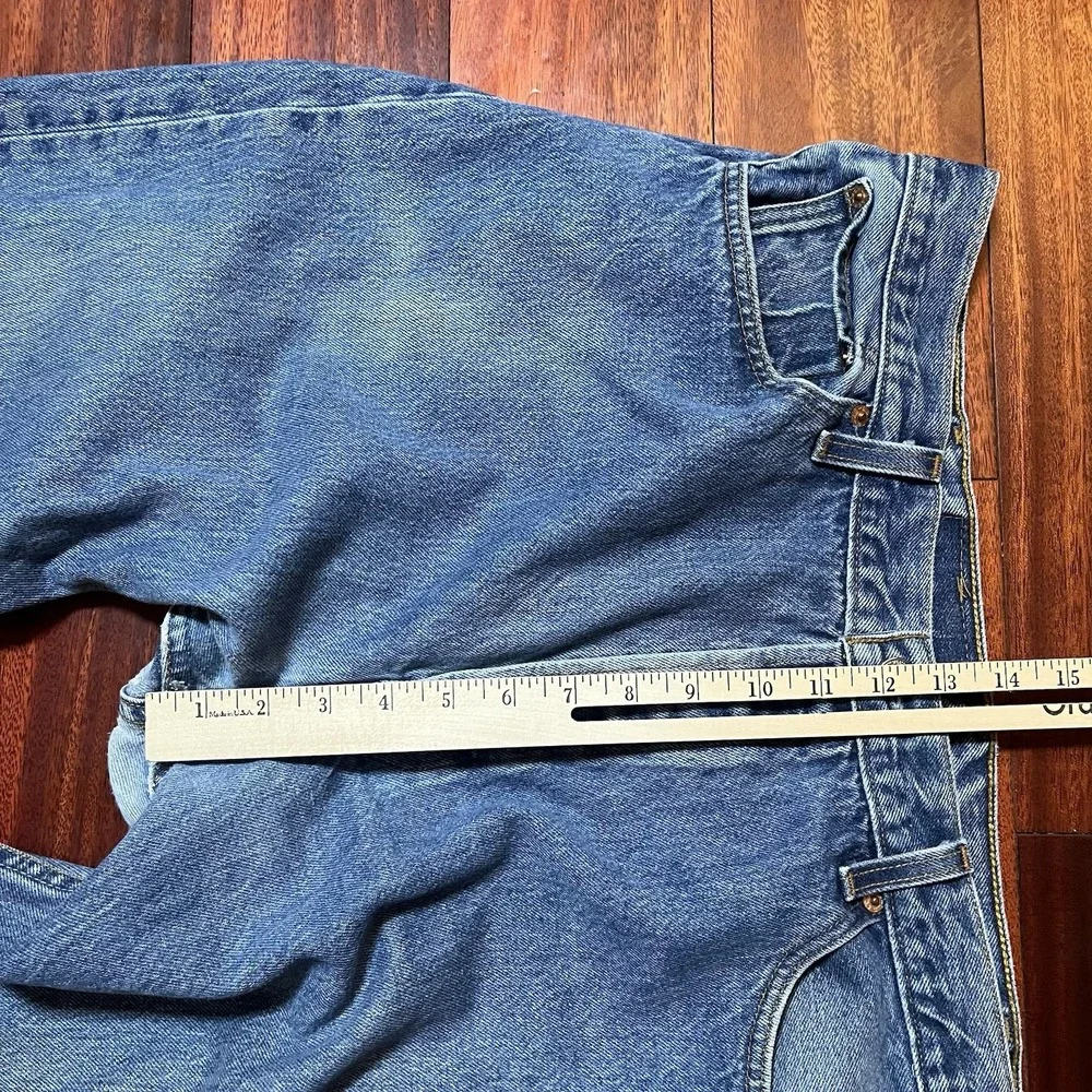 Vintage Levis 501xx Jeans 40x34 39x31 Made In the USA Button Fly Denim 90's FLAW